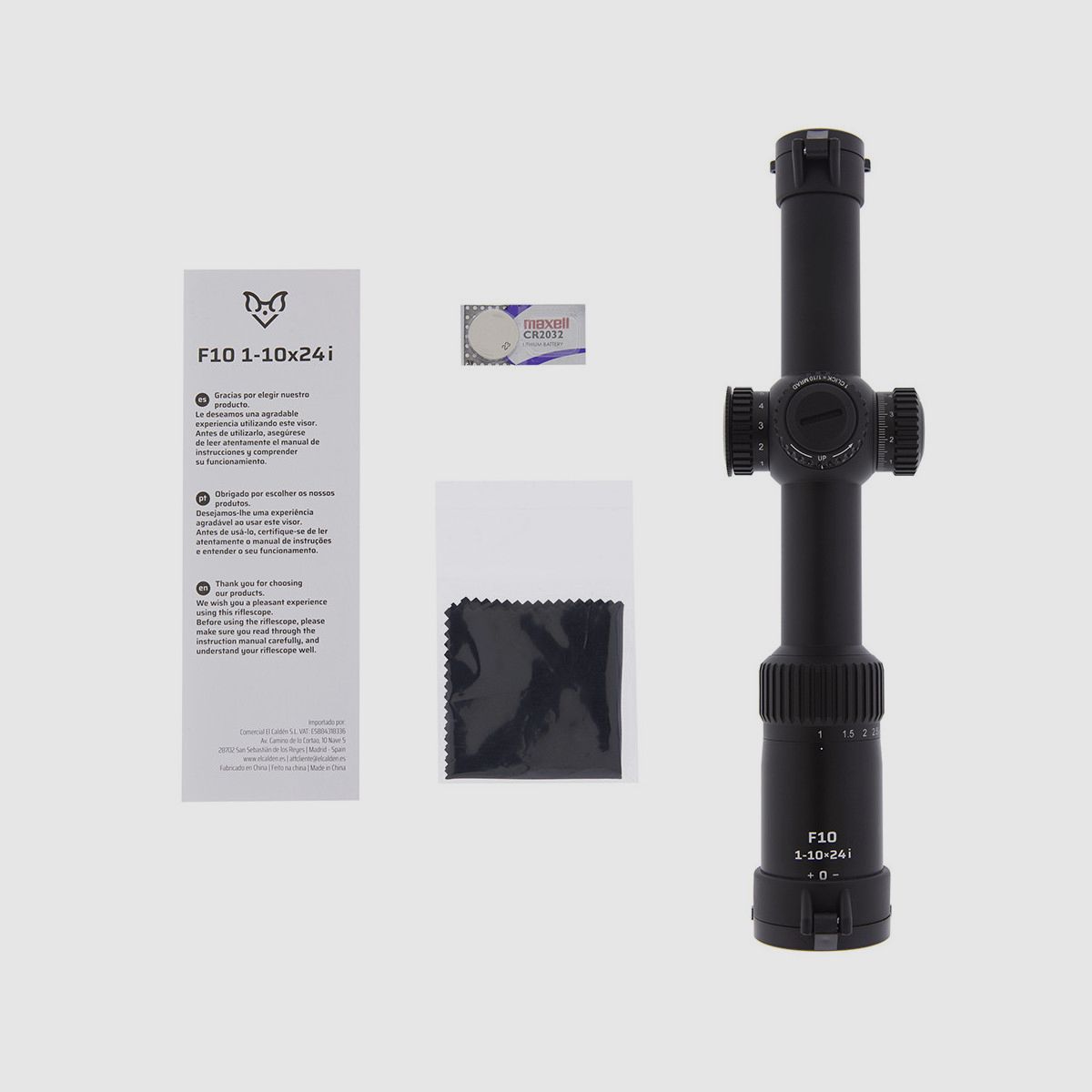 Zielfernrohr B-Vision F10 1-10x24i, Bild 7 von 11