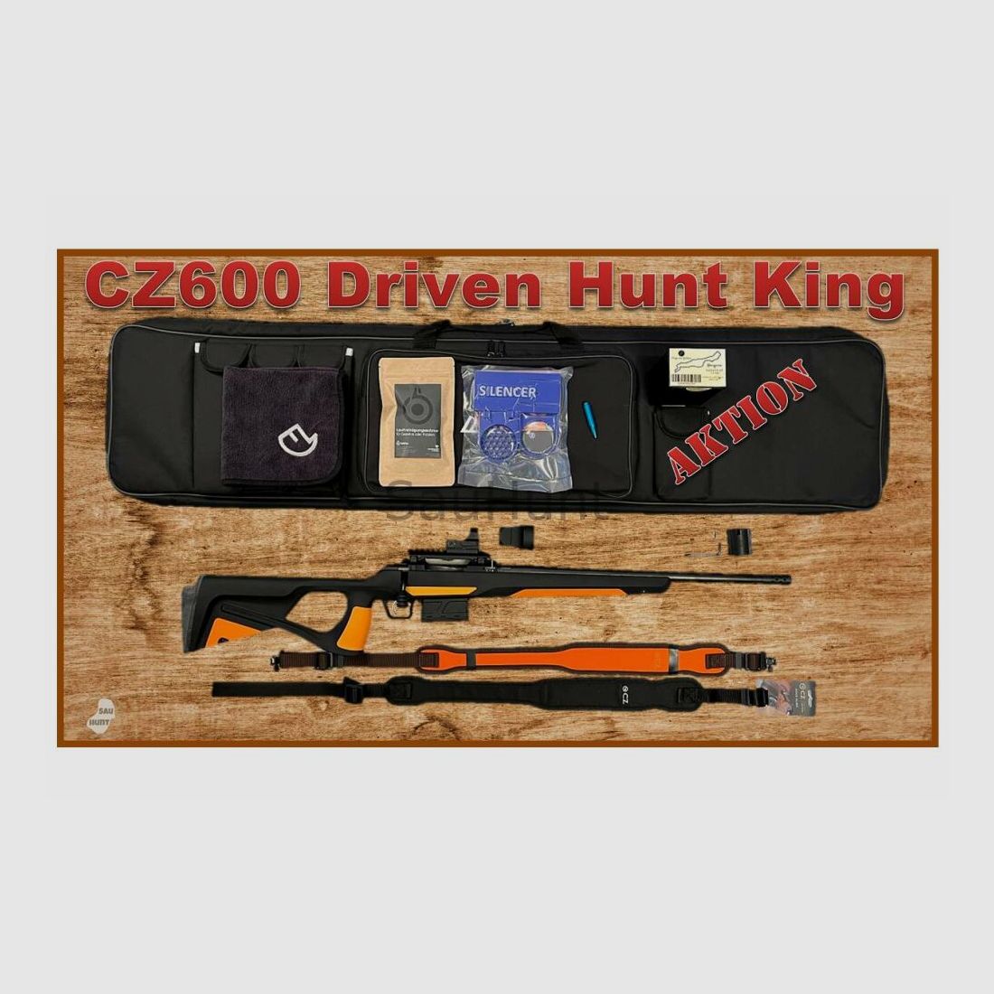 CZ 600 ERGO Driven Hunt King - SOFORT VERFÜGBAR Cooles Design - Top Leistung