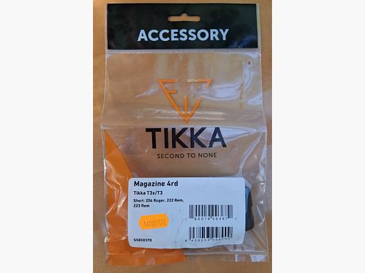 Tikka magazine T3x/T3 short cal. 204/222/223