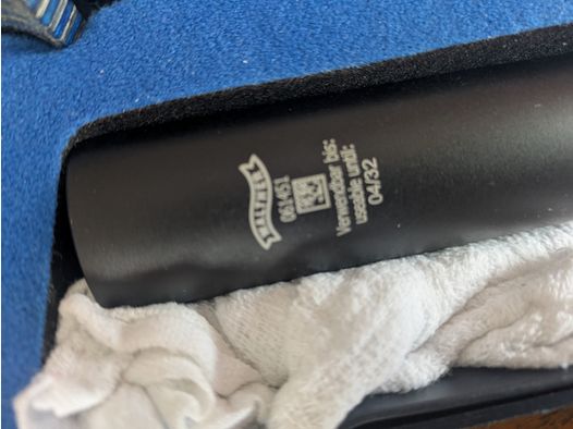 Walther LP500 Expert Blue Angel Poignée : M droite