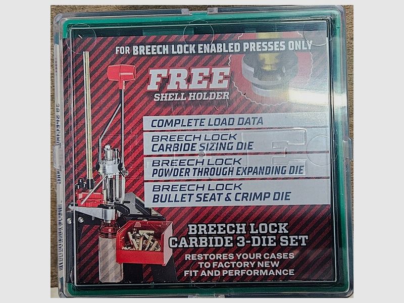 Lee Breech Lock Carbide Matrizensatz .357 Magnum  Neu