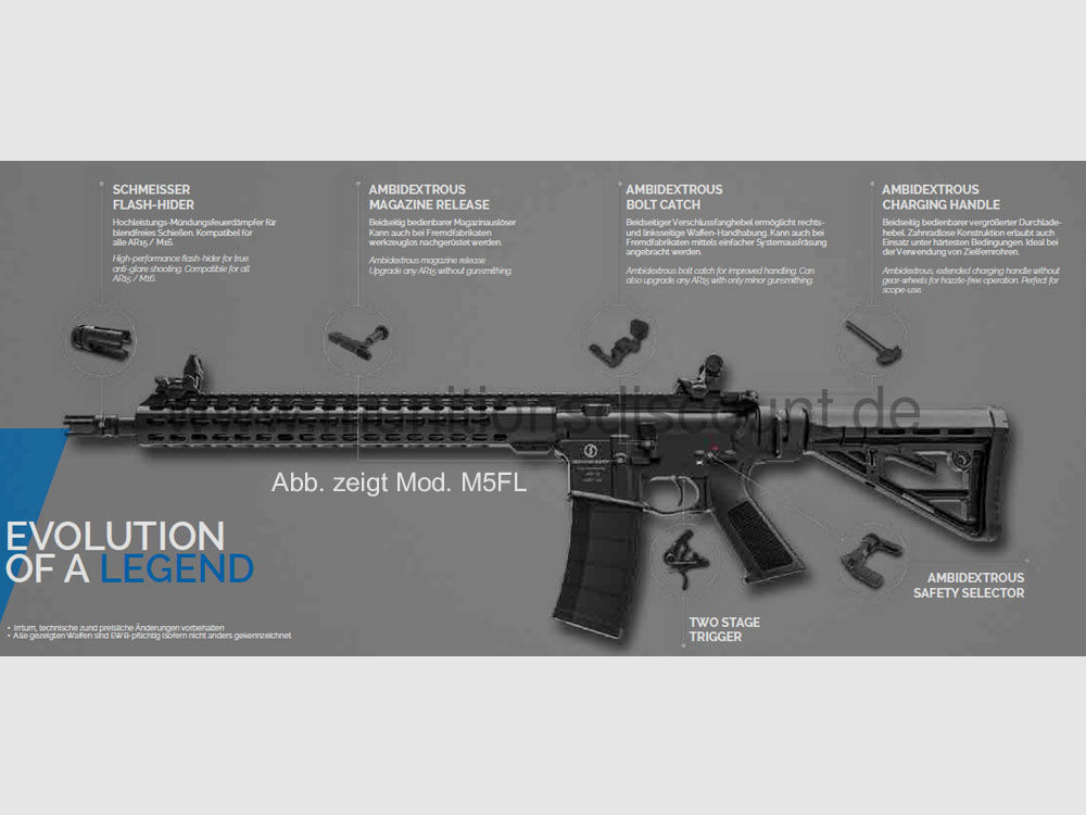 Schmeisser AR15 M5FL (Version 2017)