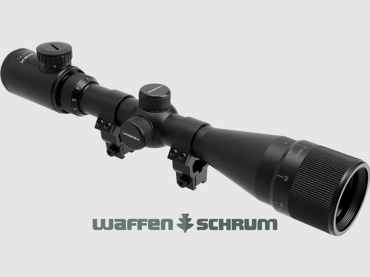 Umarex 3-9x40 Full Illuminated including mount for 11mm rail
