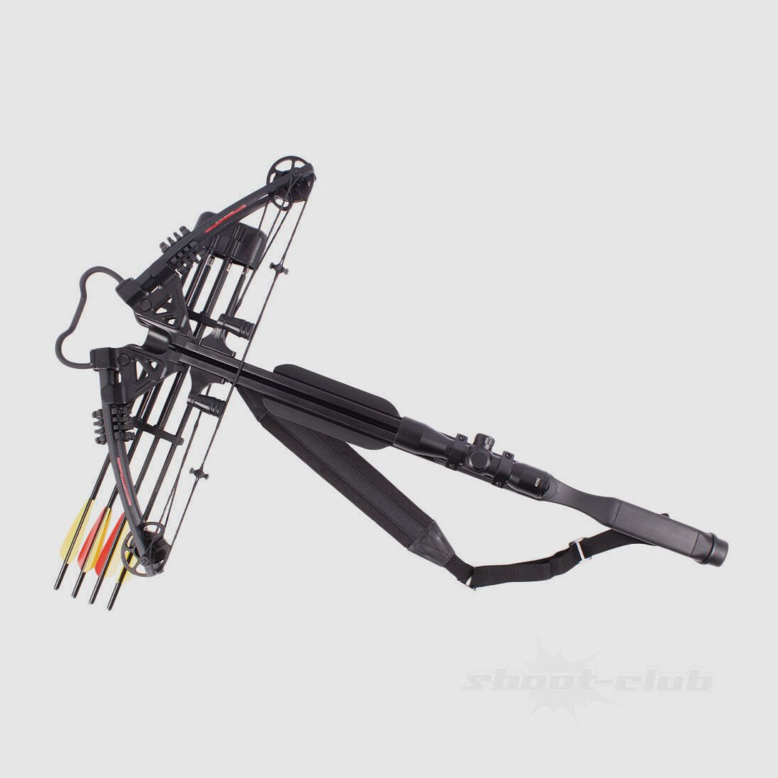 Man Kung Fighter XB86 Compound Armbrust Set 185 lbs Schwarz