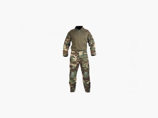 DELTA TACTIC COMBAT UNIFORM WOODLAND XXL