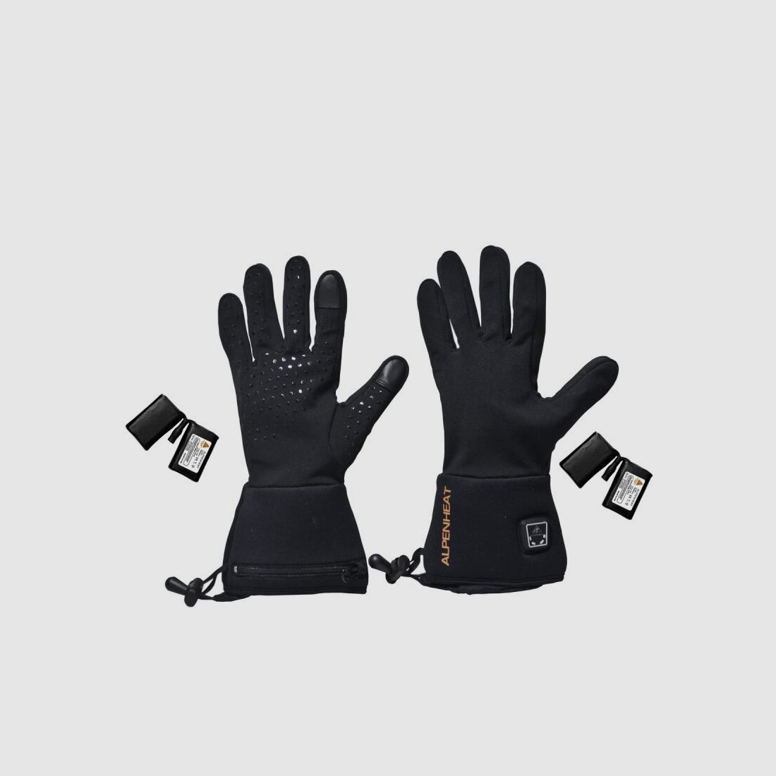 Alpenheat Beheizter Handschuh Schwarz