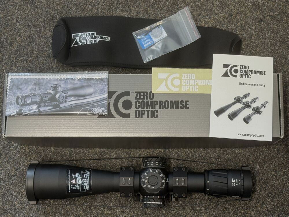 Zero Compromise ZC 5-27X56 10 MIl Tremor 3 CCW NL mit Eratac Montage, Bild 1 von 4