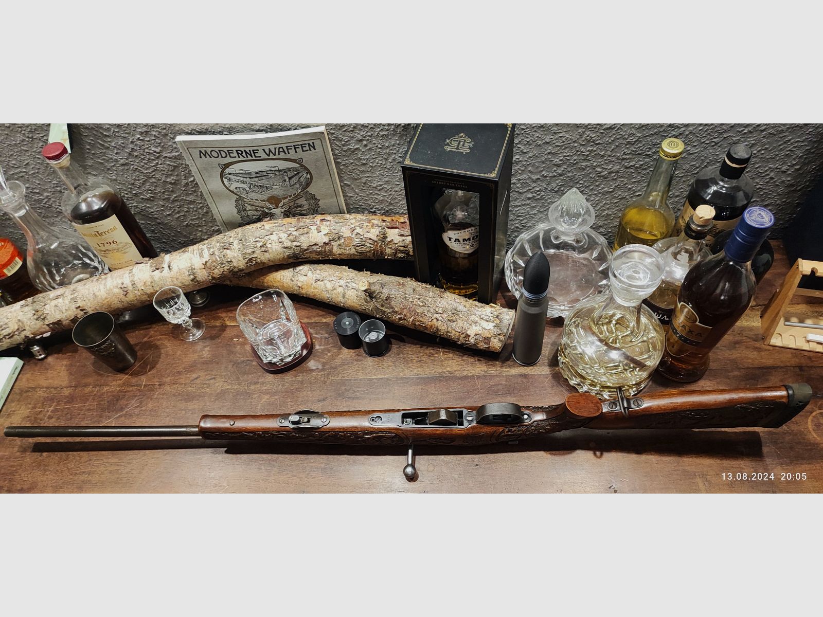 Anschütz Mod. 275 im Jagd-Schaft Sammlerstück 