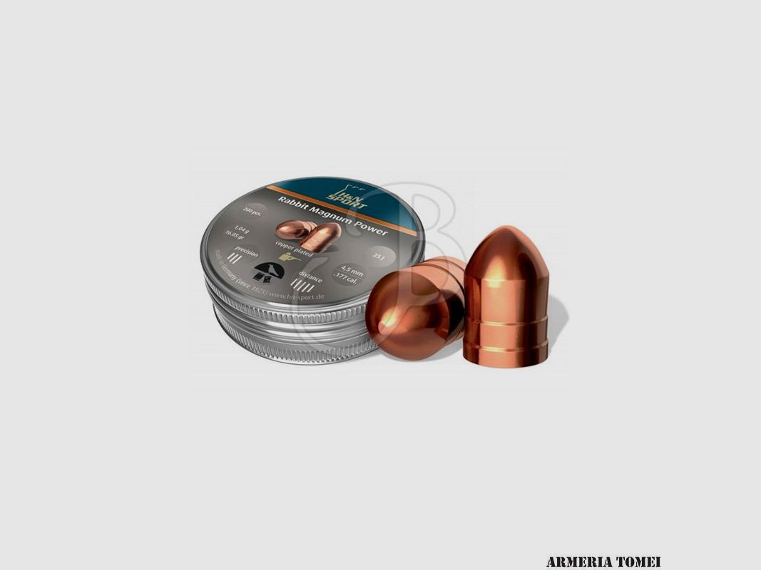 H&N – RABBIT MAGNUM II 4,5MM RAM/.177 KAL 1,0g | 16,05gr OPAKOWANIE 200 SZT.