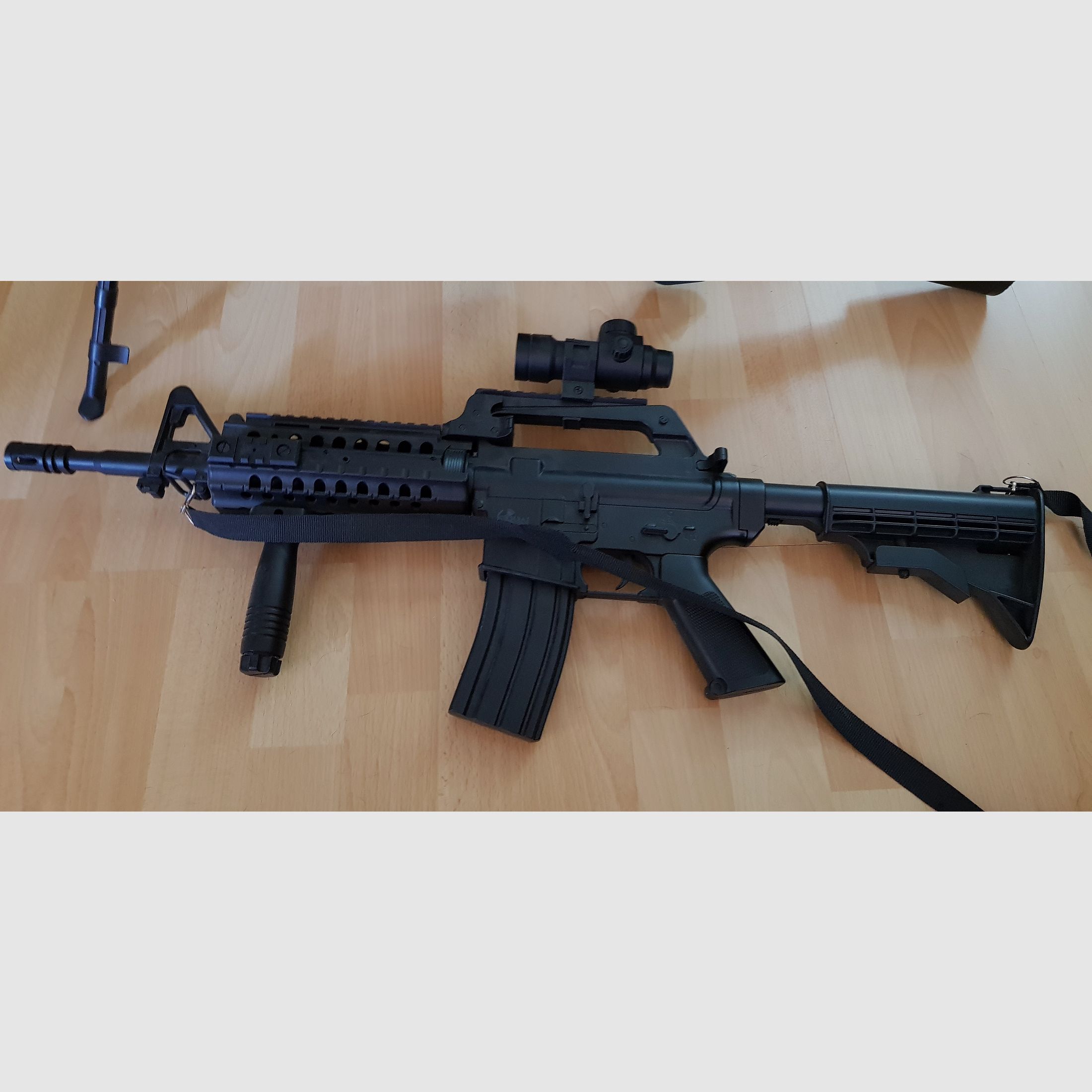 Mg249  und M4 airsoft 6mm bb