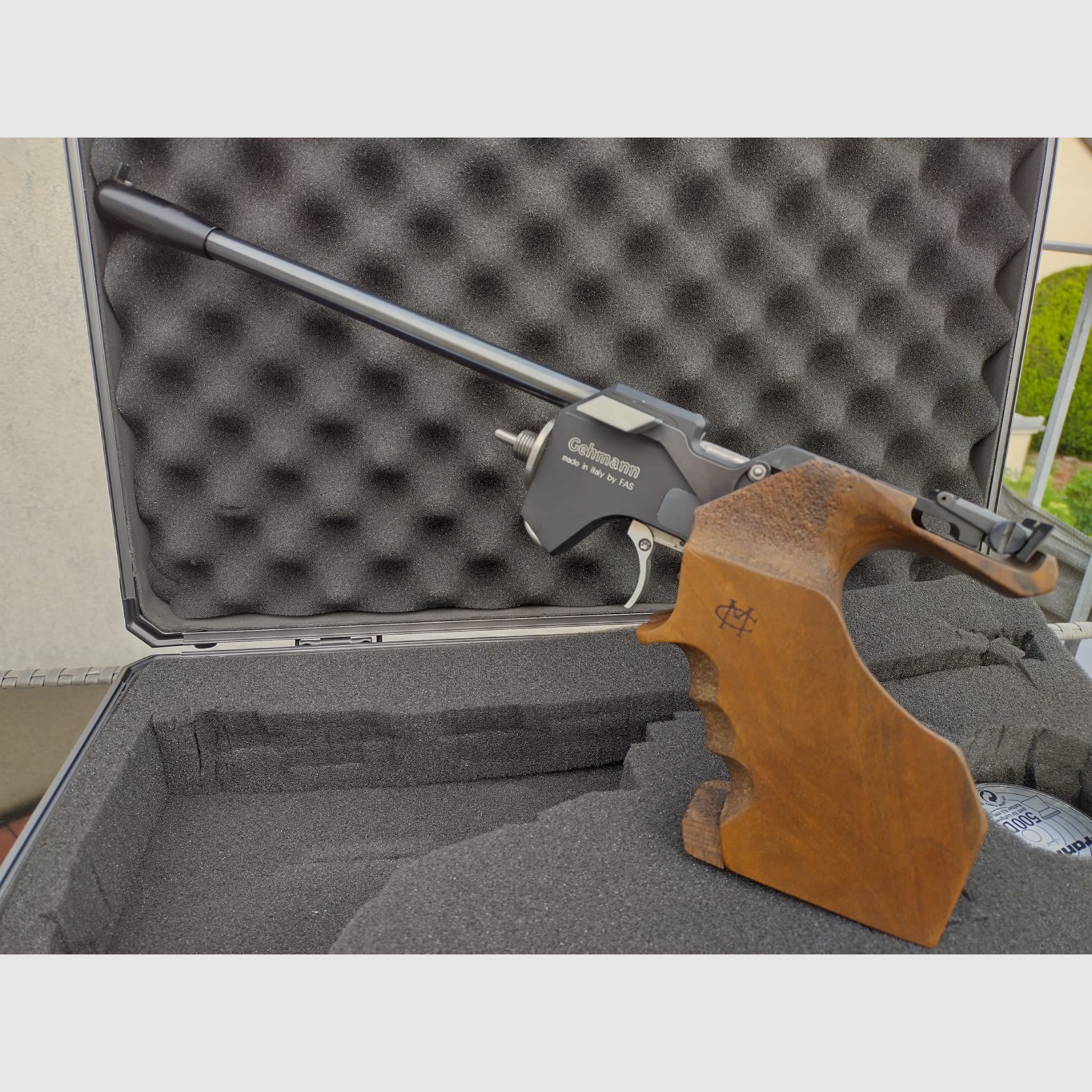 Gehmann AP 609 Match Luftpistole mit Koffer