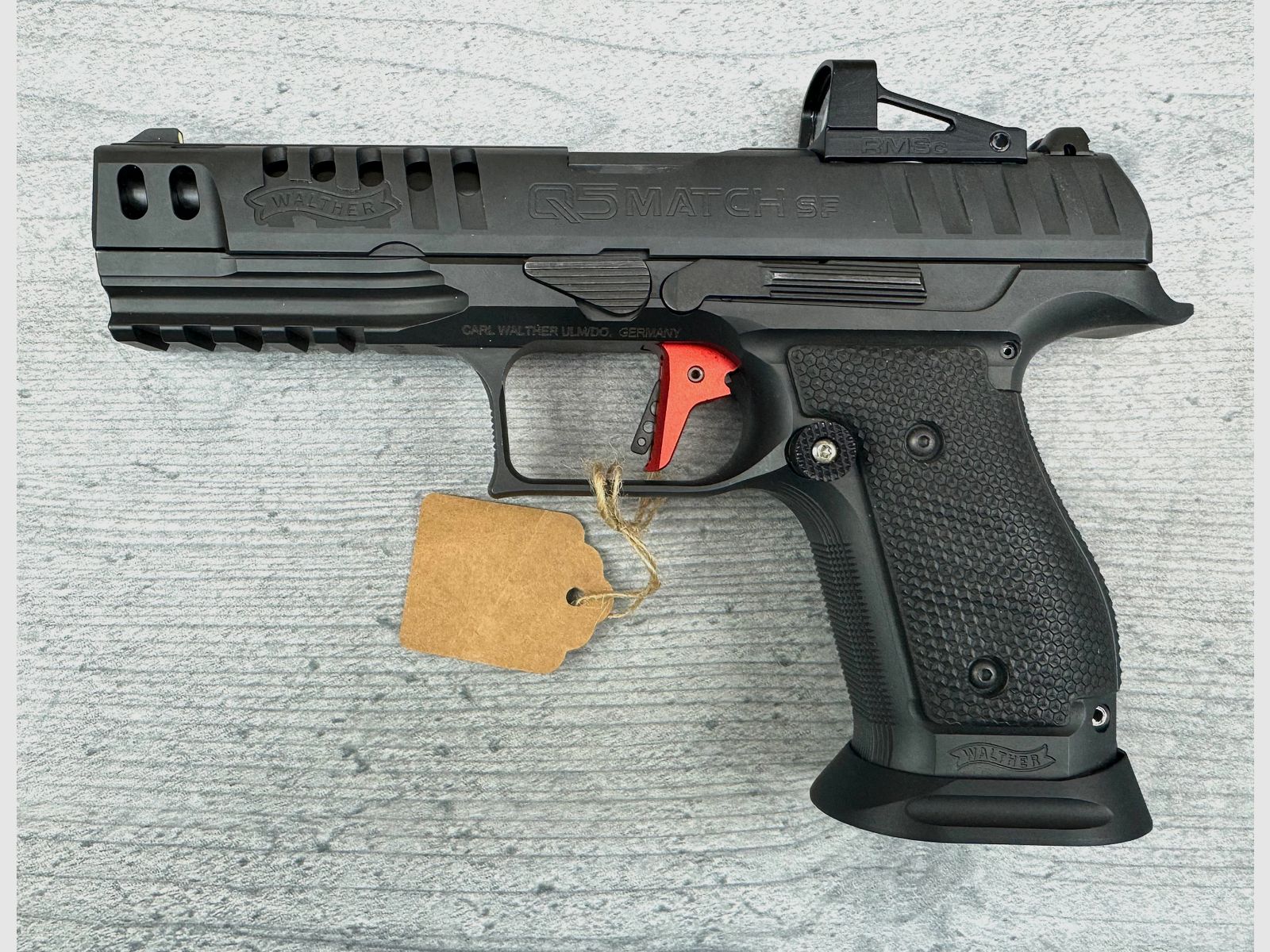 Vorführwaffe Carl WALTHER Q5 Match SF Expert 9x19 INT