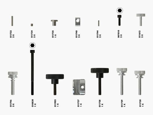 Kit de Pièces de Rechange Anschütz pour Crosse Précise – Droite