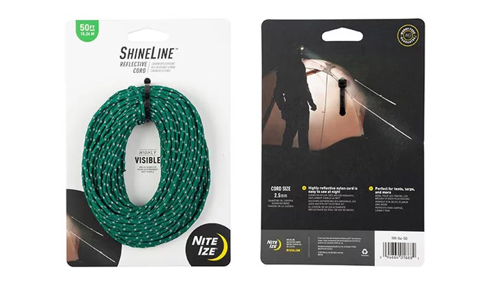 Linka Nite Ize ShineLine Reflective Cord - Zielony - 15 m - RR-04-50, zdjęcie 2 z 2