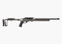 RUGER 10/22® Carbon Fiber .22 LR 16,1"/41cm Grey Birch Chassis - Clear Anodized (Grau)