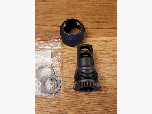 Klärig BL2 freno di bocca 5/8x24 per calibro 30