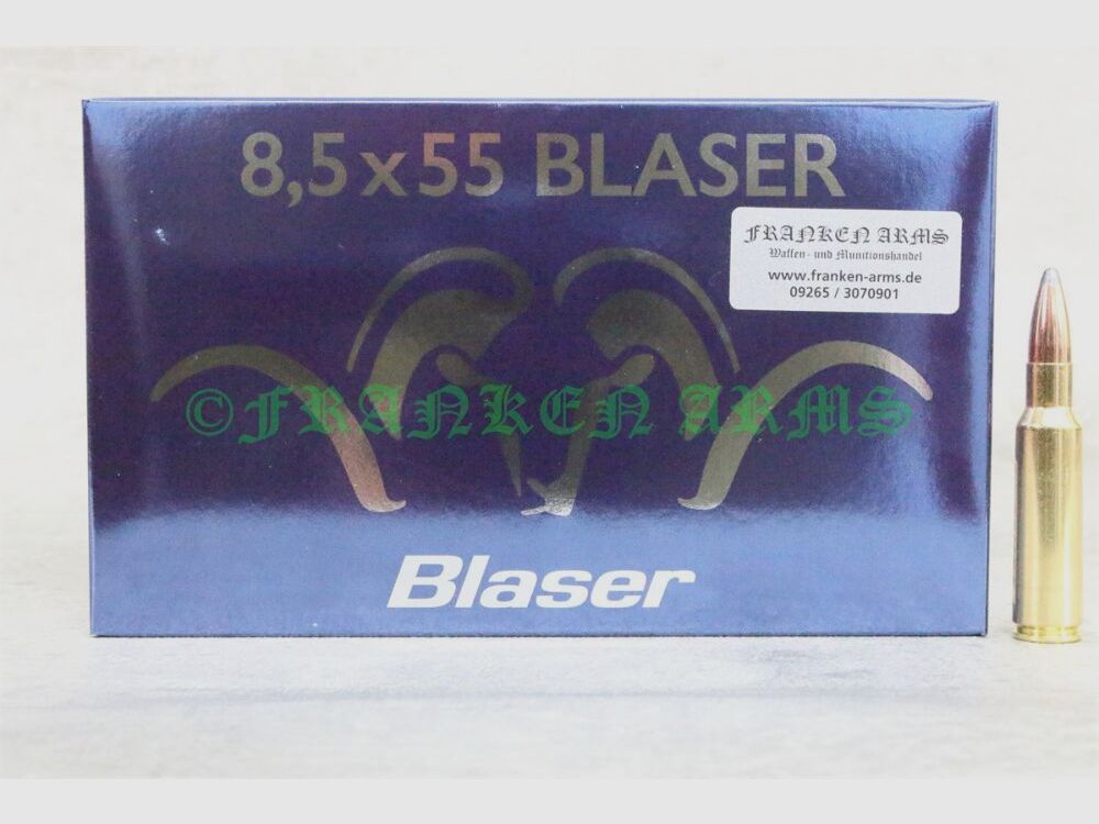 Blaser Norma Softpoint 8,5x55 Blaser 210gr. 13,6g 20 Stück Staffelpreis
