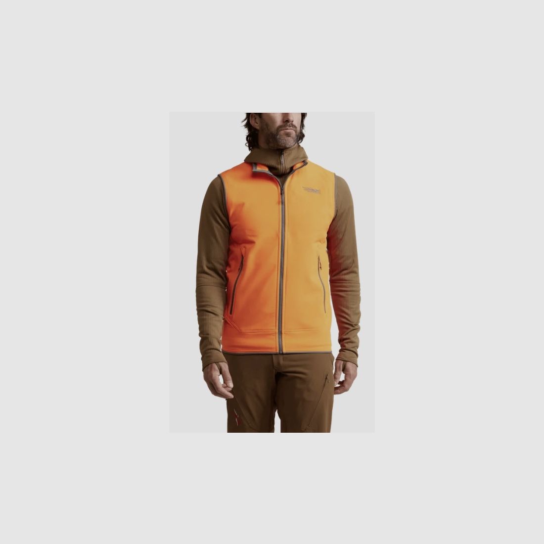 Sitka Alpha gilet in pile – Blaze Orange, immagine 5 di 8