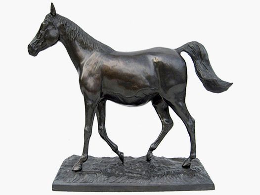 Lovergreen Bronzestatue Motiv laufendes Pferd