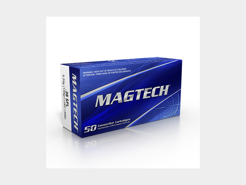 Magtech .38 Special 148GR LWC 50 Patronen