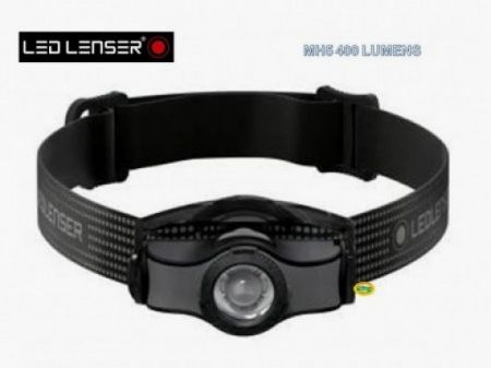 LED LENSER Head Torch MH5 rechargeable 400 lumens