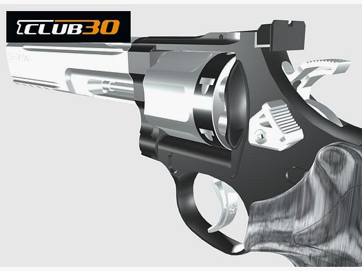 CLUB 30 componente di tuning/ricambio per revolver, fermo del tamburo S&W e altri LX, acciaio inossidabile