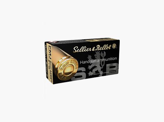 S&B Sellier & Bellot 9mm Luger FMJ 124gr 8,0g