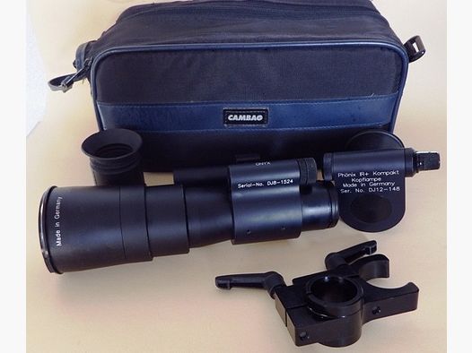 Jahnke dispositivo di visione notturna DJ-8 Onyx tubo immagine alta prestazione 7,5x56 ottime condizioni