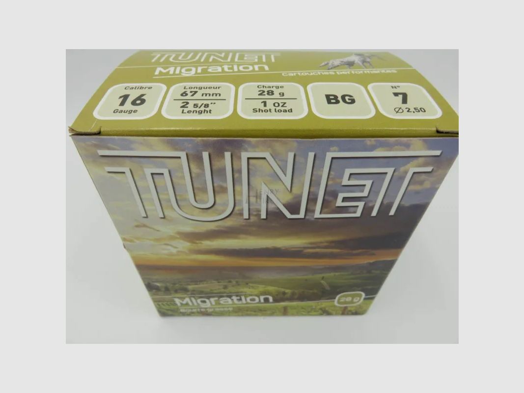 TUNET MIGRATION CAL 16 N-7 BG 28G X25, image 2 of 2