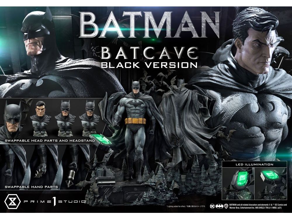 Batman Hush Statue 1/3 Batman Batcave Black Version 88 cm | 43050
