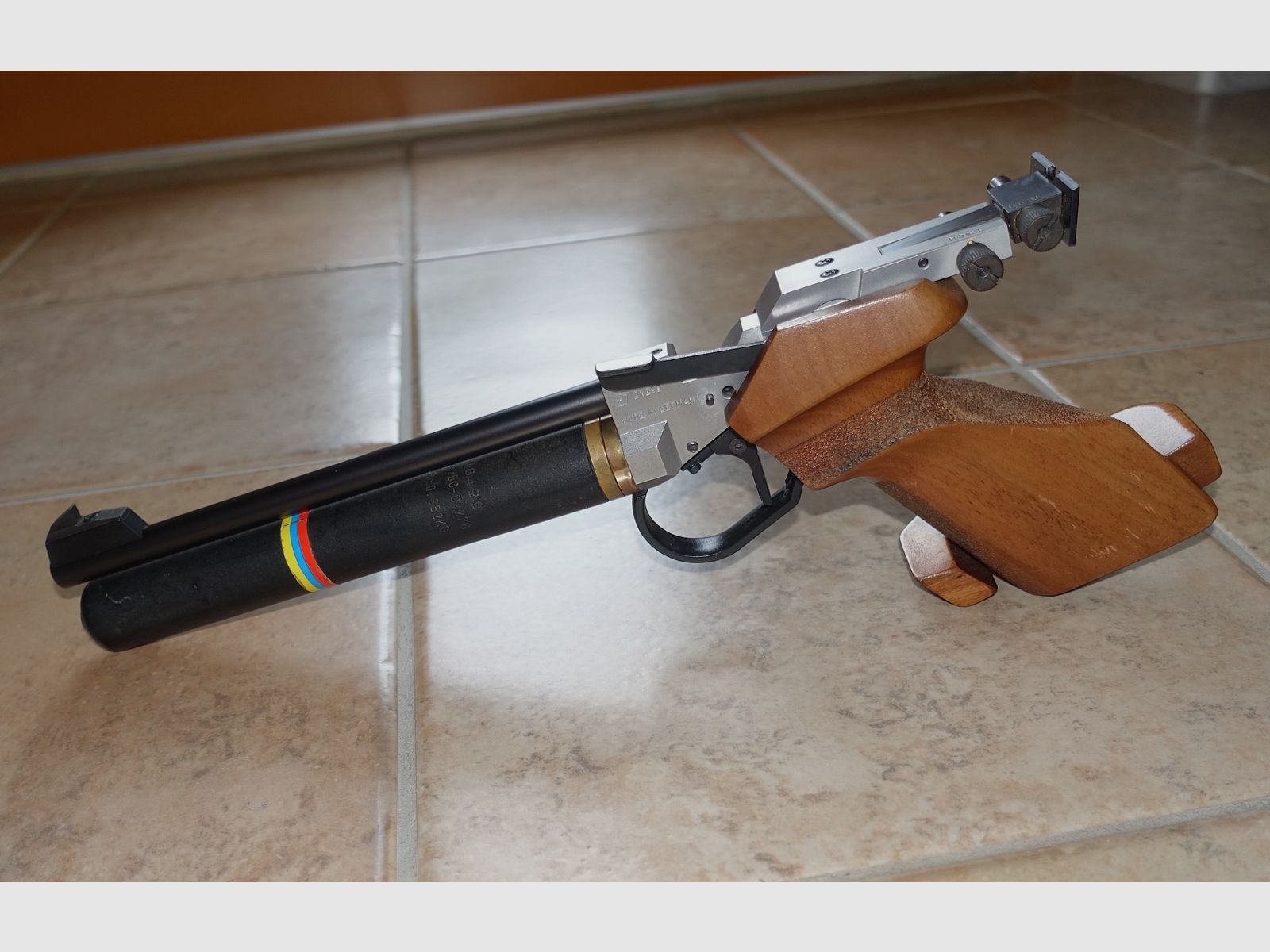 Pistola de competición Walther CP2