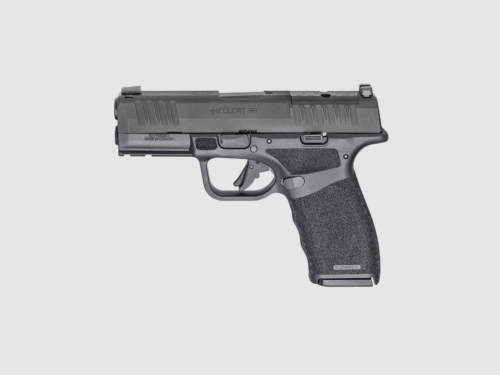 HS-H11 PRO OSP HELLCAT pistol, black, 3.7″, image 1 of 7