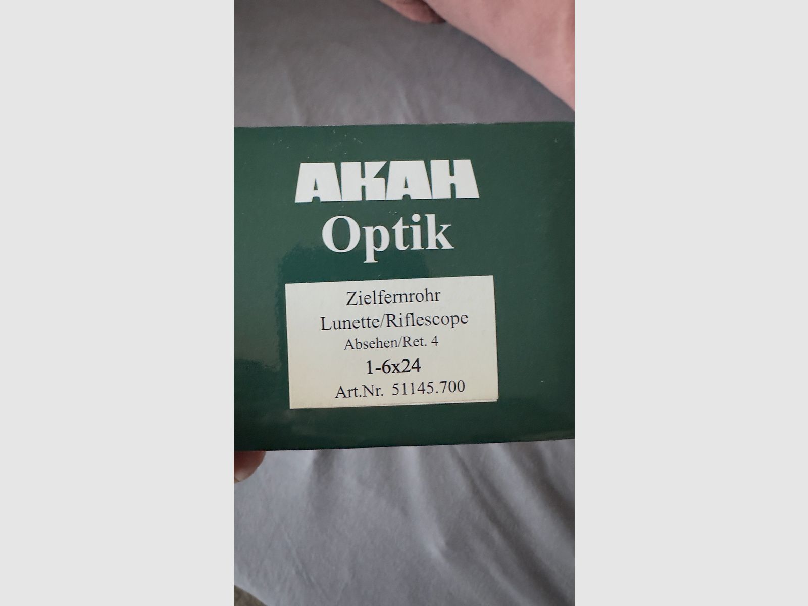 Akah 1-6x24 + Rusan Modular Adapter