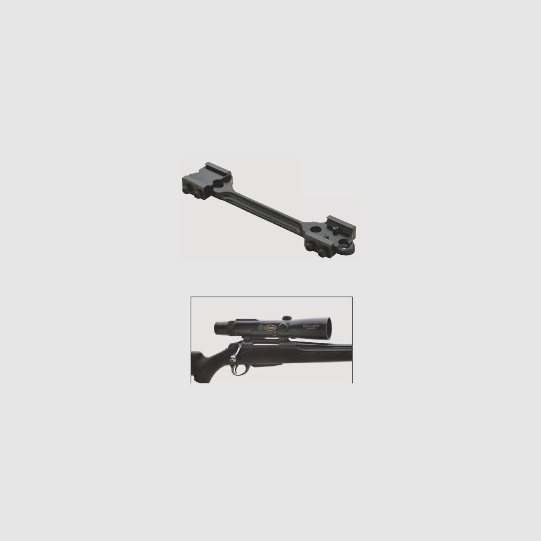 Beretta – MONTAGE FIXE POUR BURRIS LASERSCOPE AVEC INTERFACE TIKKA