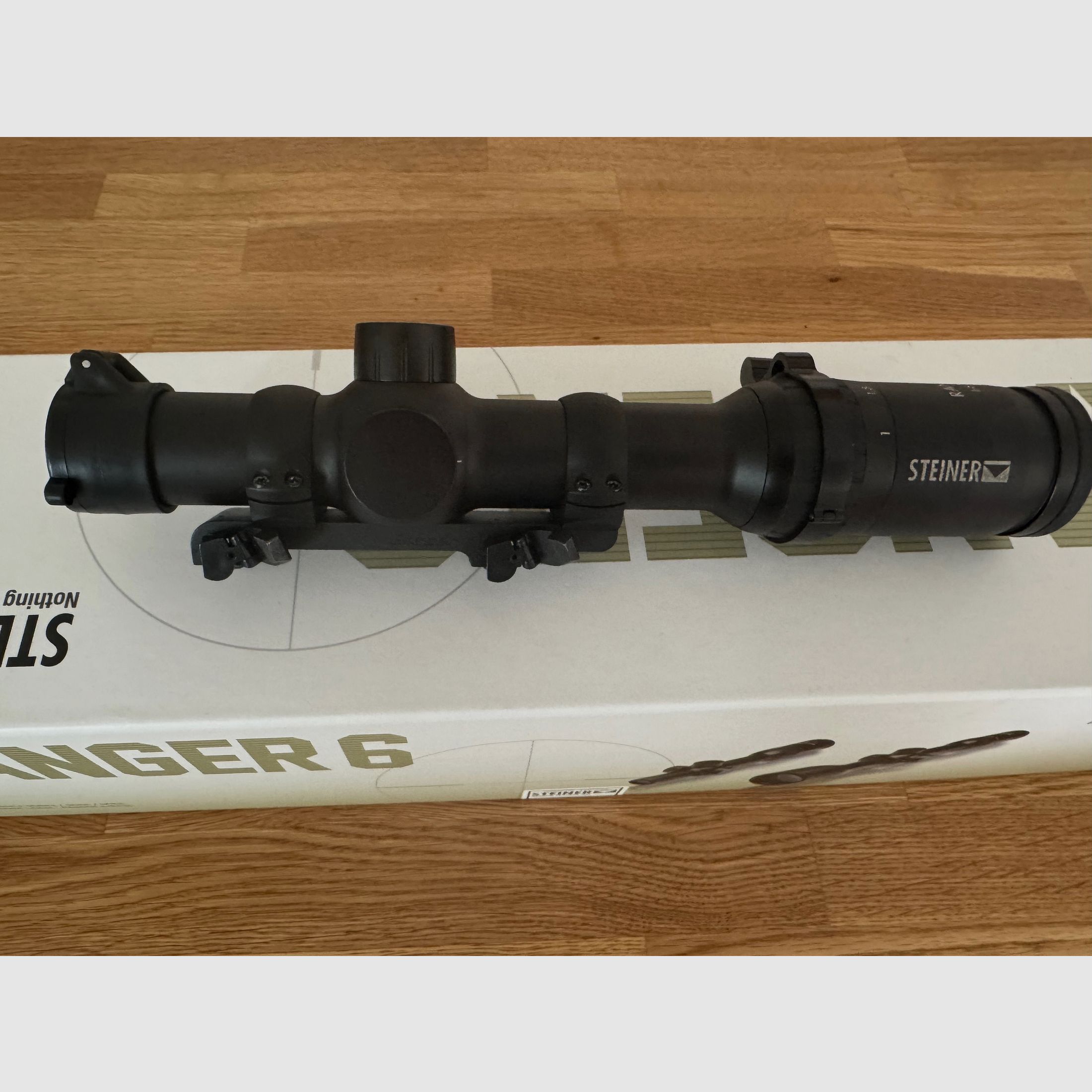 Steiner Ranger 6 scope 1-6x24 with 30mm Blaser saddle mount