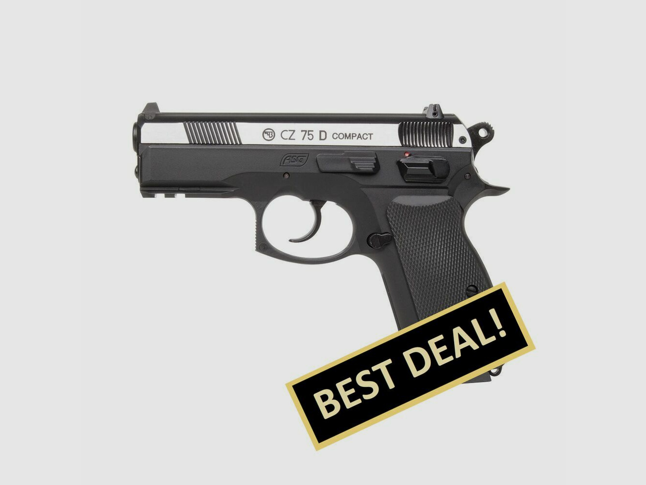 CZ 75D Compact Bicolor 4,5mm BB Aria Compressa CO2 Non BlowBack