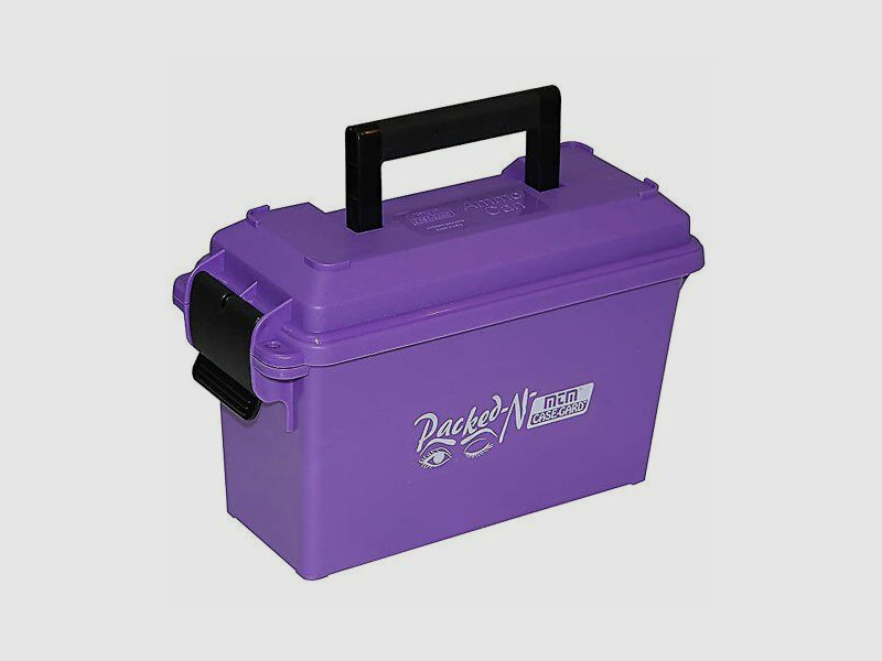MTM Munitionsbox mit Scharnier Mini lila