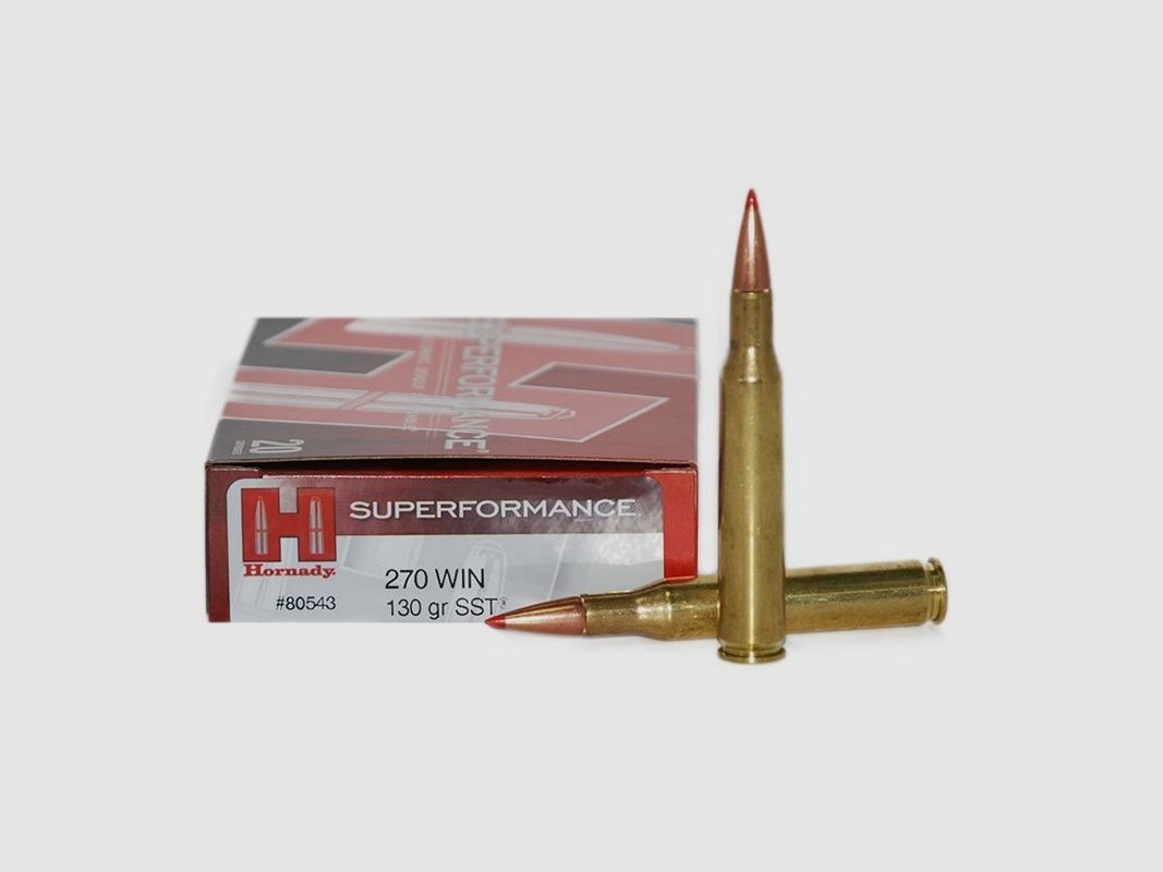 Munizione Hornady 270 Win Mag SST 130 gr