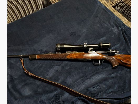 Josef Just Ferlach rifle .375 Holland & Holland