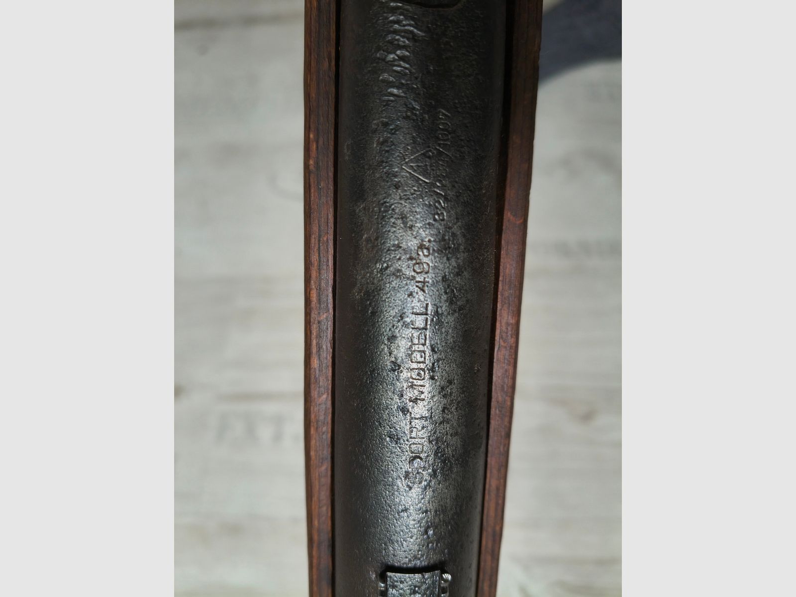 Haenel 49a Sport Schaft / Dekogewehr/ Ersatzteilspender 