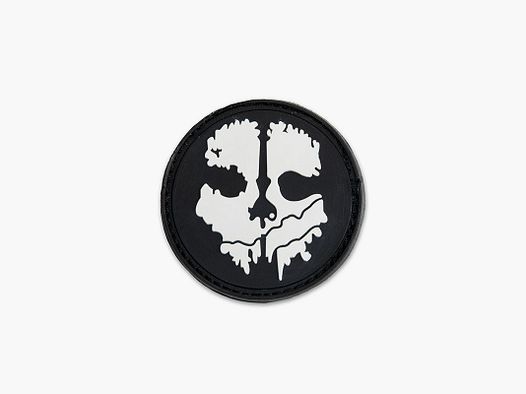 OPENLAND TACTICAL NERG – PATCH AUS GUMMI GHOST OPERATOR | SCHWARZ