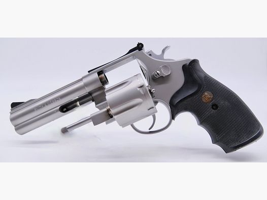 Smith & Wesson .45Auto Model of 1988 5' Lauf Gummigriffschalen 6-schüssige Trommel