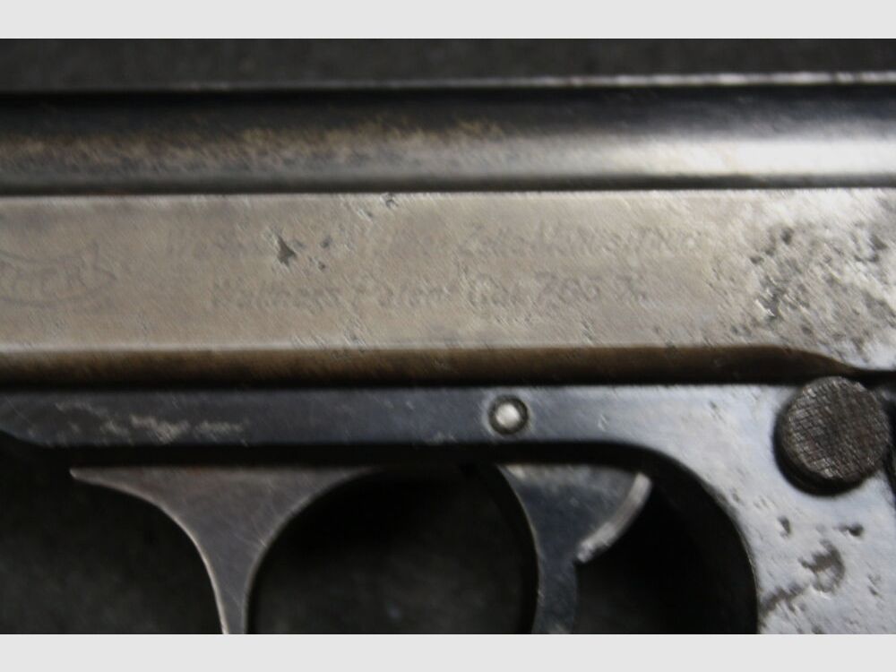 Walther Zella Mehlis PP caliber 7.65mm PPK
