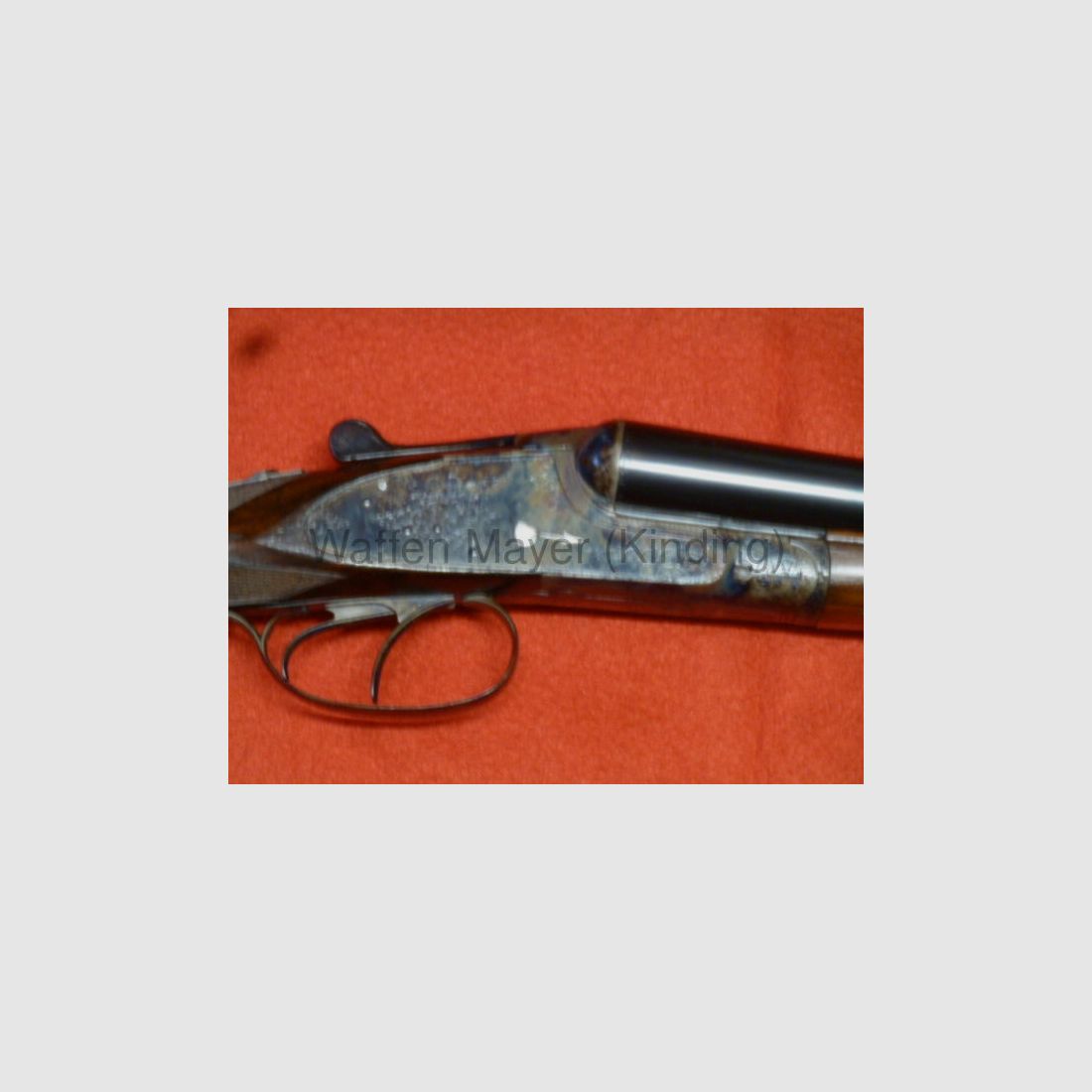 Fusil à double canon avec serrure latérale Suhl