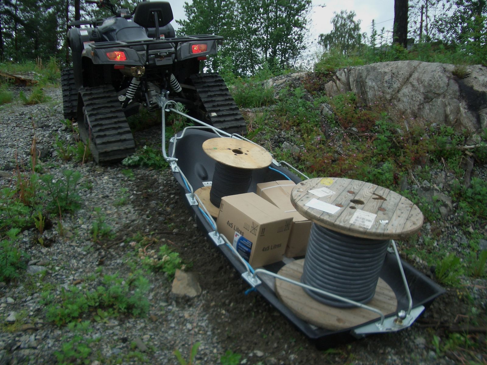 Wildbergeschlitten Canada Pulkan, gross, Bild 4 von 4