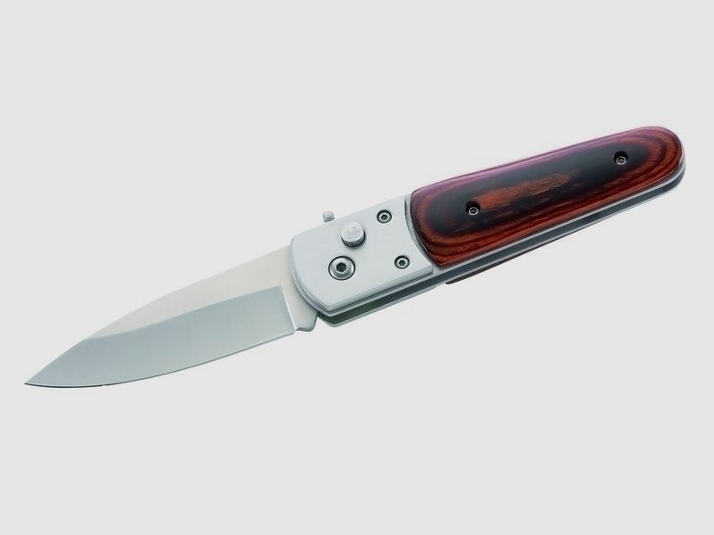 Coltello a molla, pakkawood, nobile,