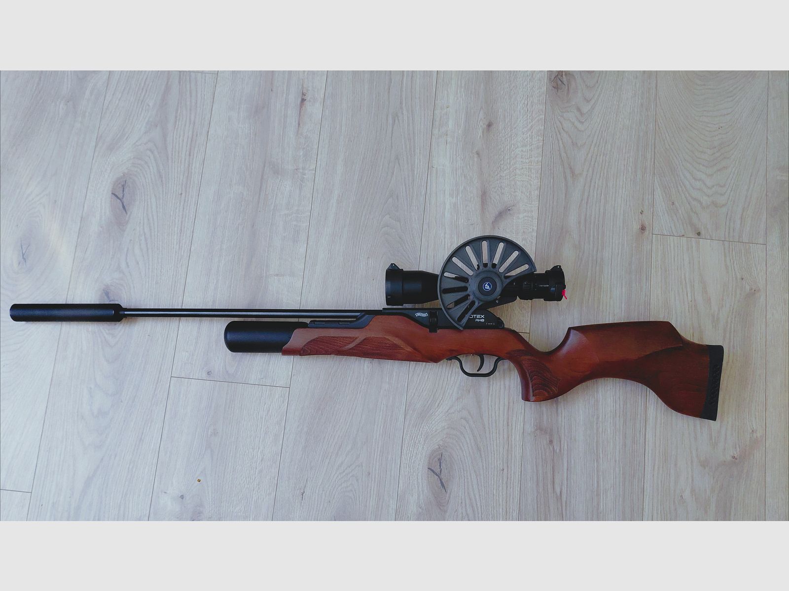 Walther Rotex RM 8 4,5mm 7,5Joule mit ZF 3-12