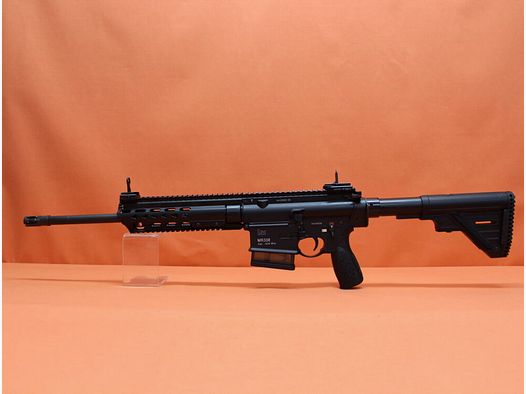 Heckler&Koch Ha. Carabine .308Win Heckler&Koch/H&K MR308 A3 16,5" canon Noir HKey, Système à piston à gaz HK417/G28