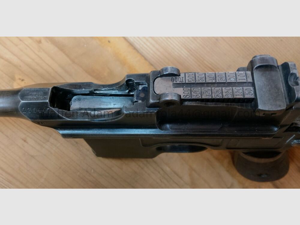 Mauser C 96 Wartime Commercial