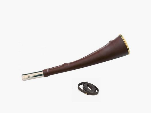 Flat horn Januel Pu with sling